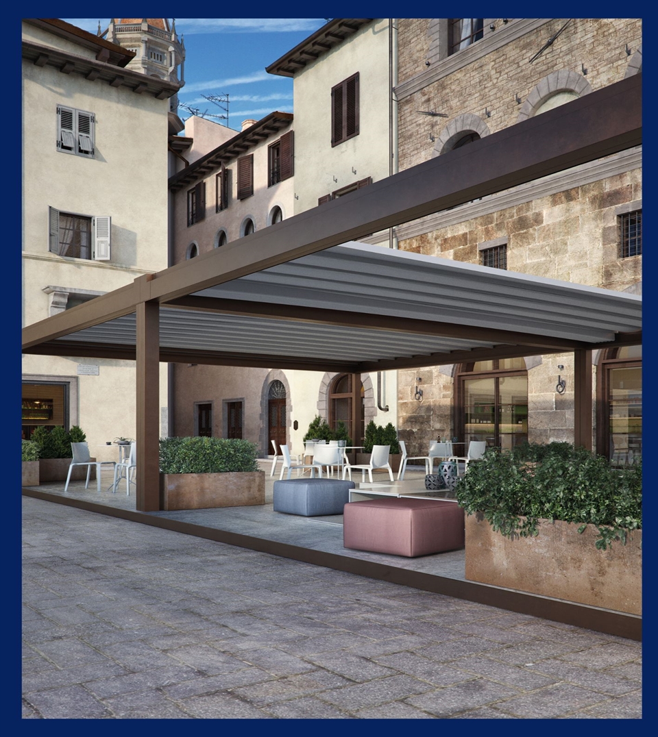 Facts box cover image for the Rialto retractable pergola