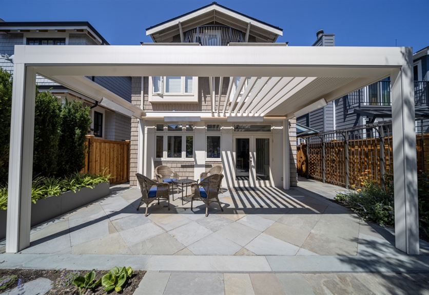 Renson Skye Louvered Motorized Pergola Vancouver