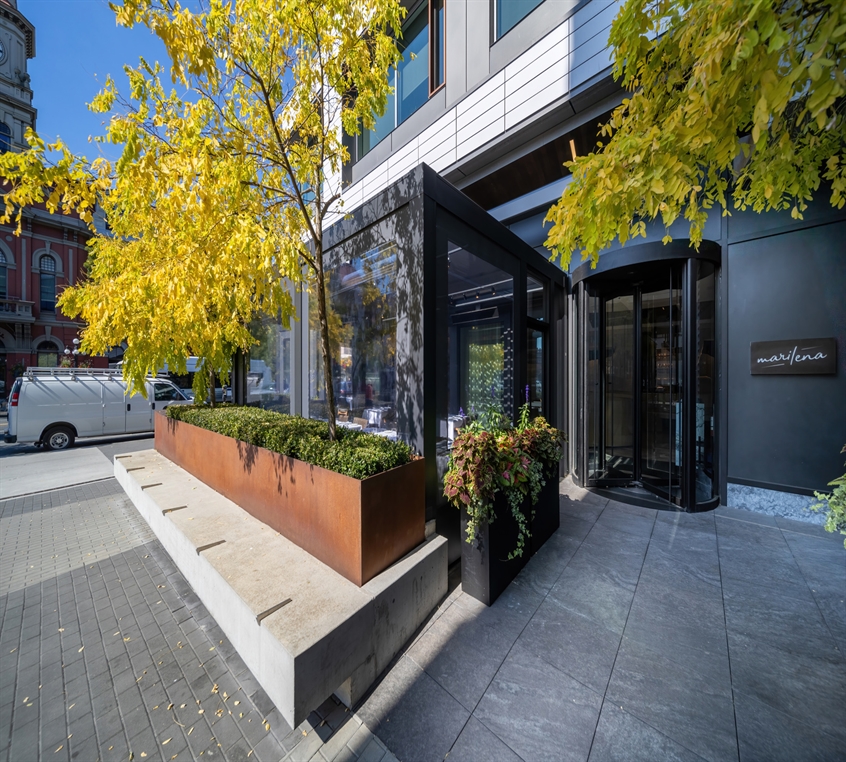 covered patio dining at Marilena covered patio dining at Marilena